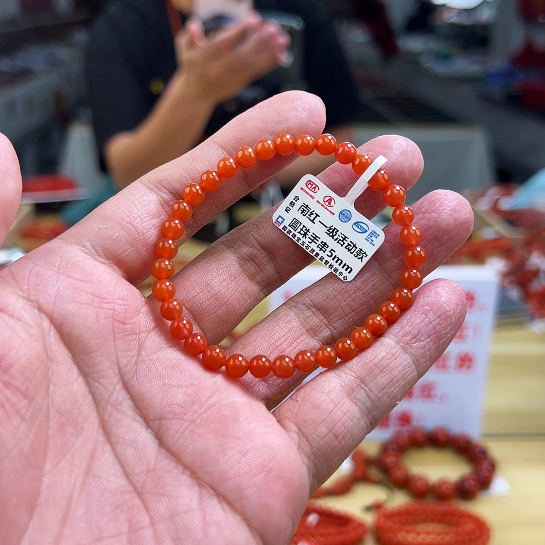 南红玛瑙买未镶嵌5mmmmm