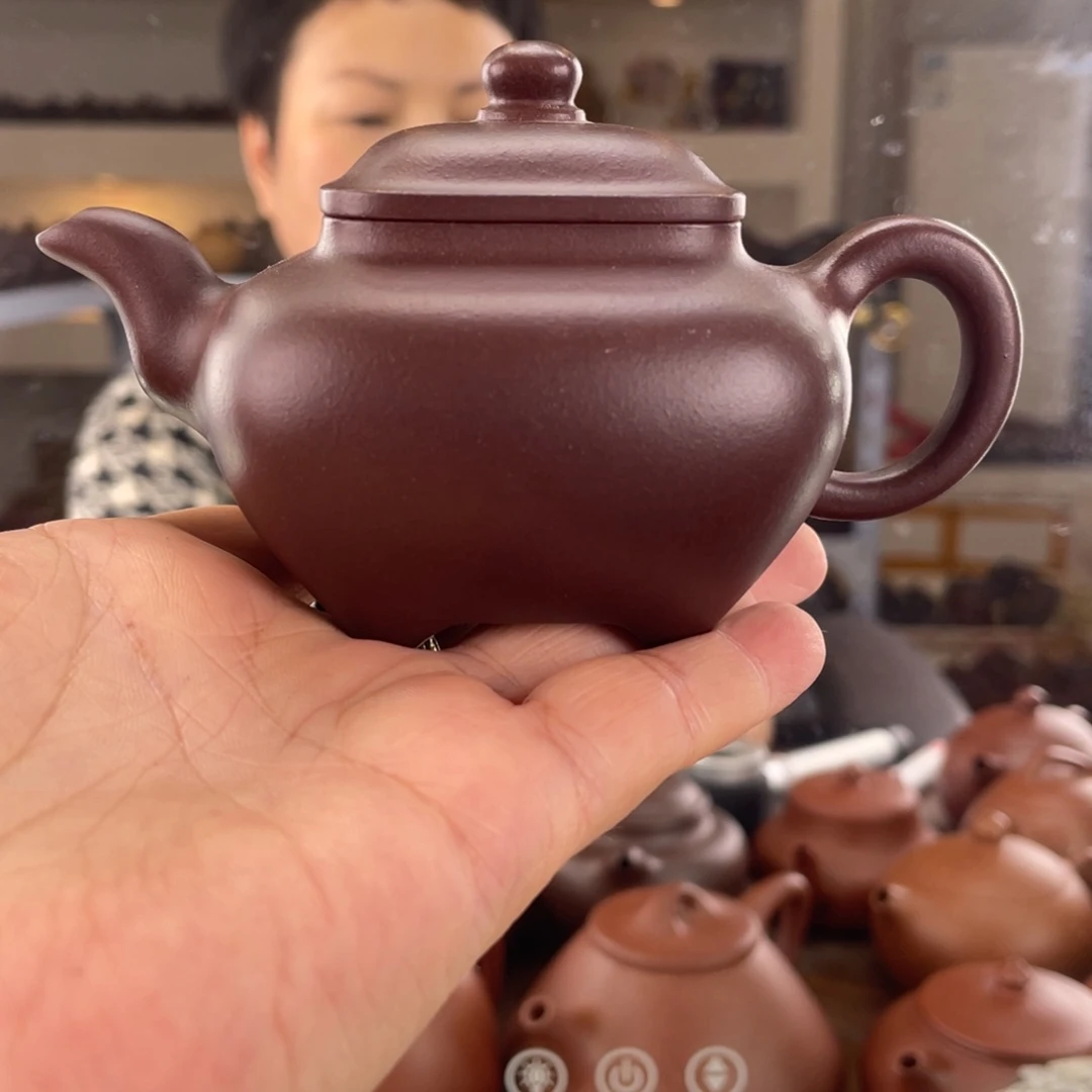 悠***然紫砂茶壶底槽清传炉140cc