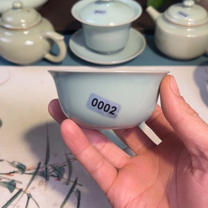 啥***.瓷杯子0002 青鸾汝瓷汝州发货