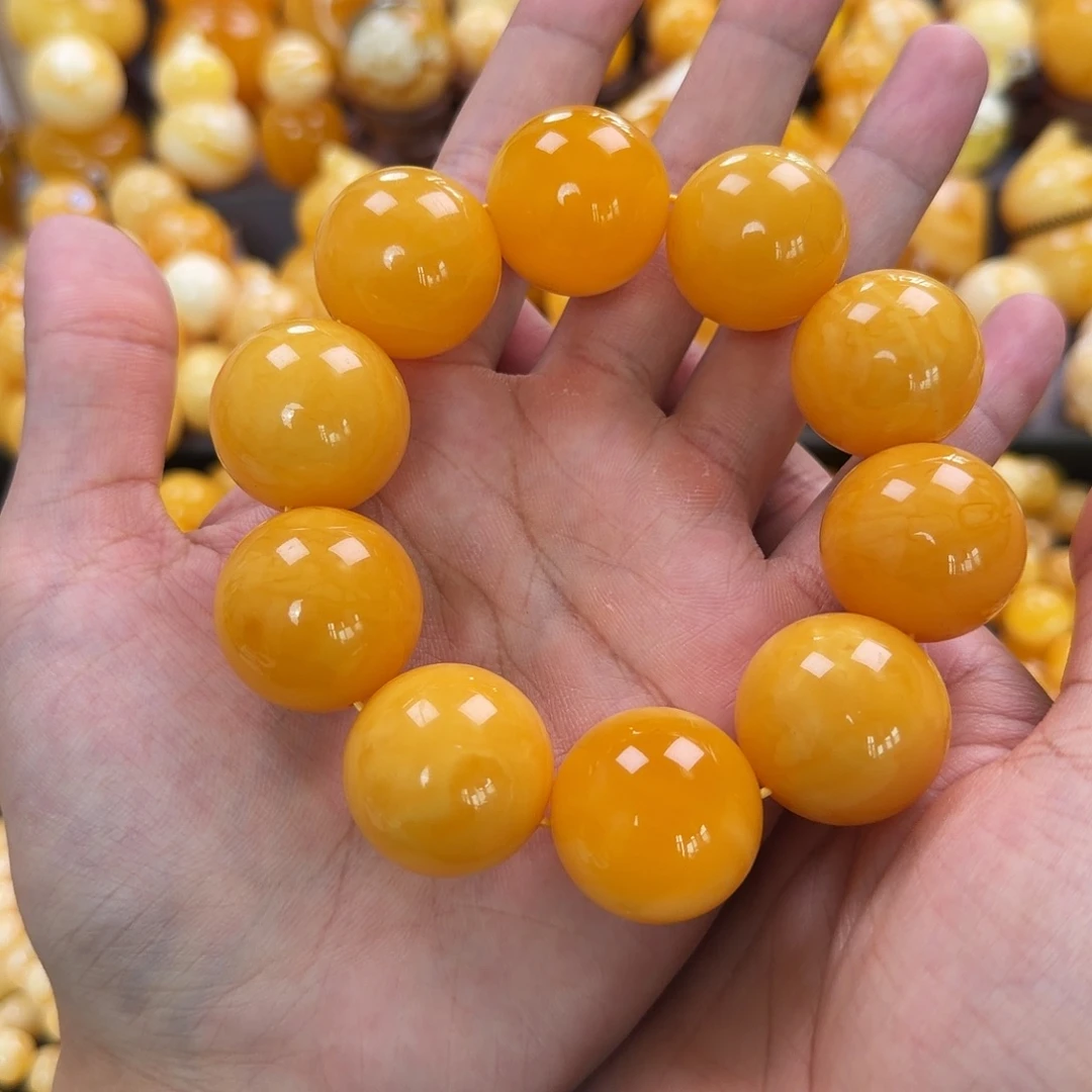 琥珀未镶嵌珠宝奇石24mm