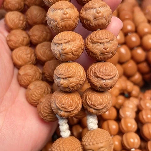 【闪购商品】猴头核桃手串赵****?斗战圣佛