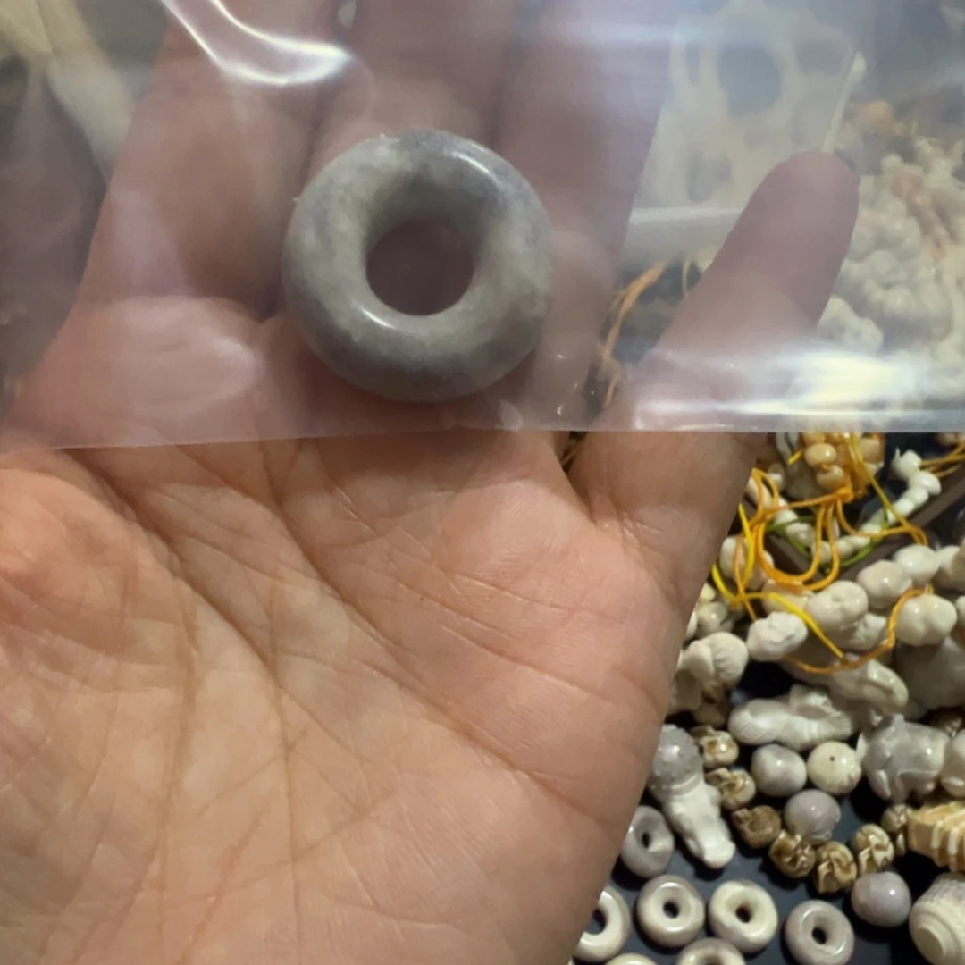 鹿骨把件I***蚨手把件