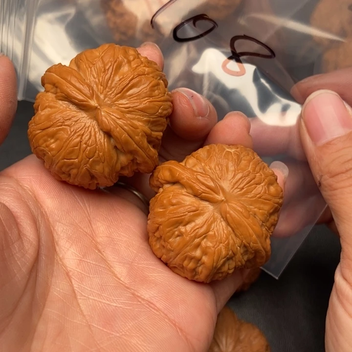 拜***拜文玩核桃把件108号元宝