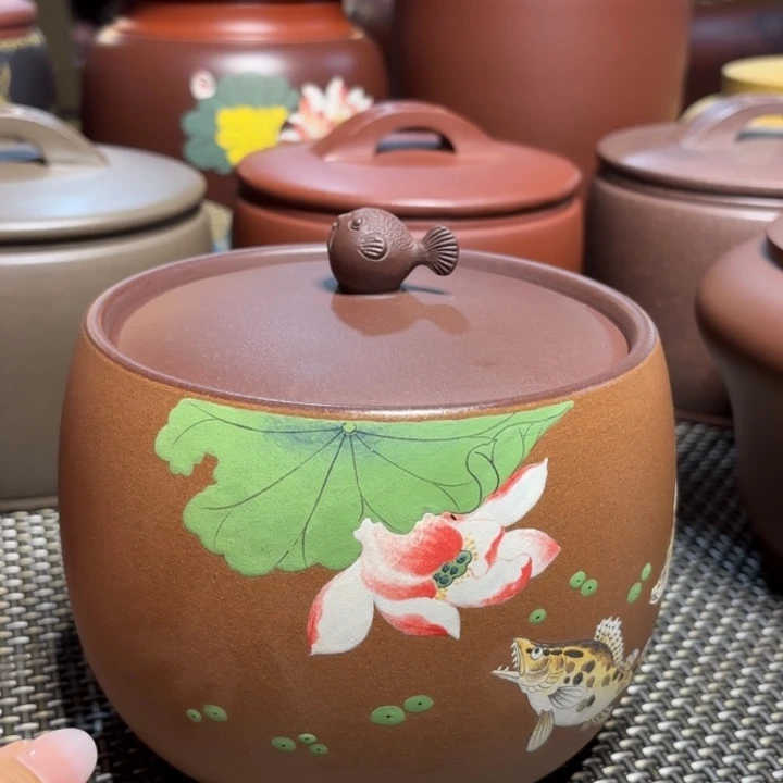 茶叶罐紫砂中高端紫砂茶叶罐