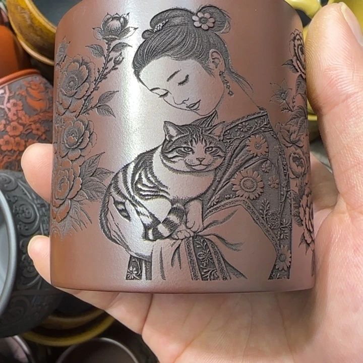 茶杯紫砂全手工制作工艺