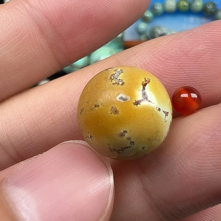 未镶嵌配饰南红玛瑙卡13.6