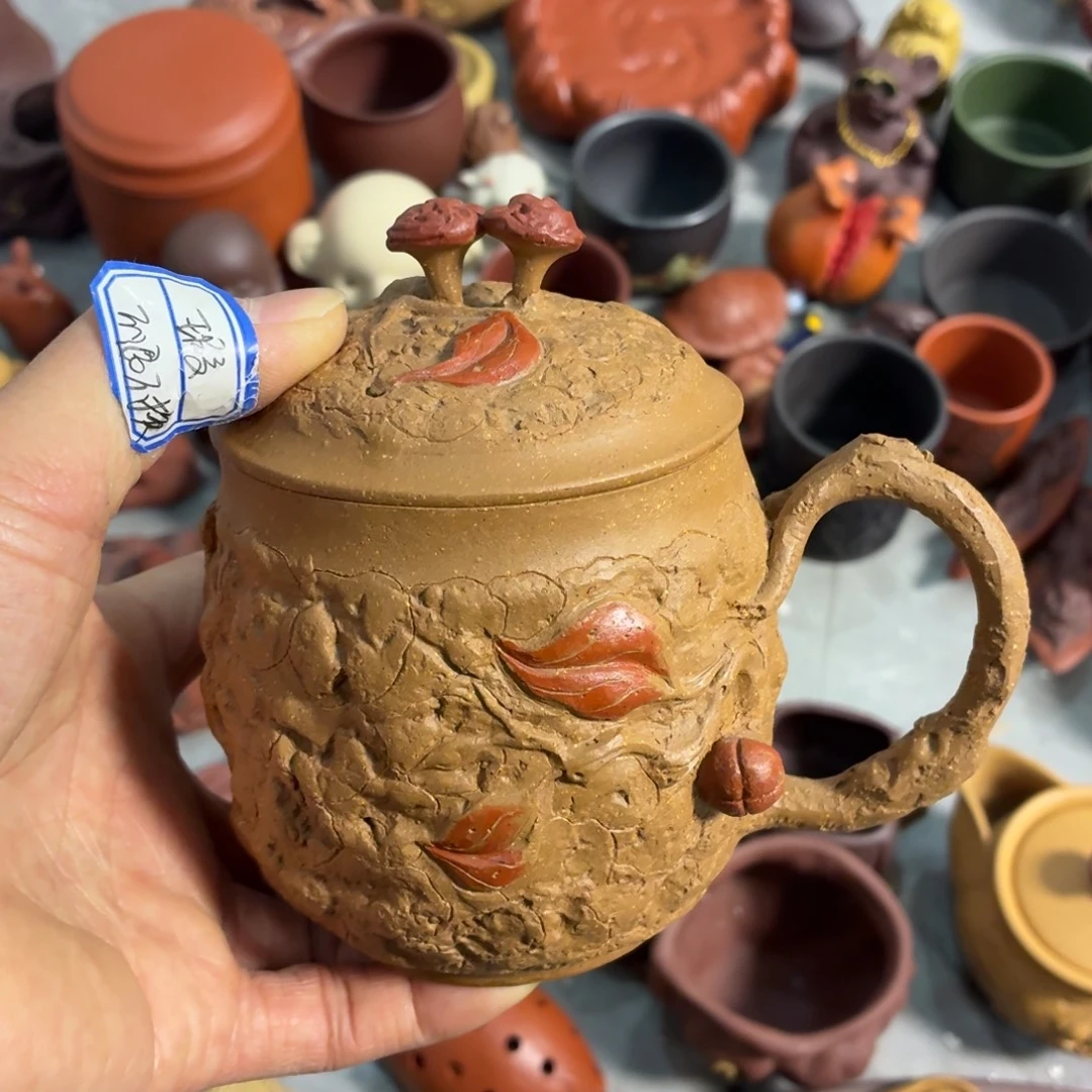 q***湖紫砂茶杯瑕疵不退不换介意勿拍