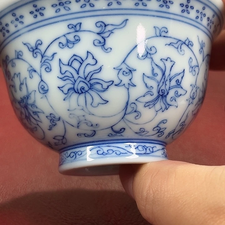 景德镇陶瓷手绘主人杯（学徒作品）