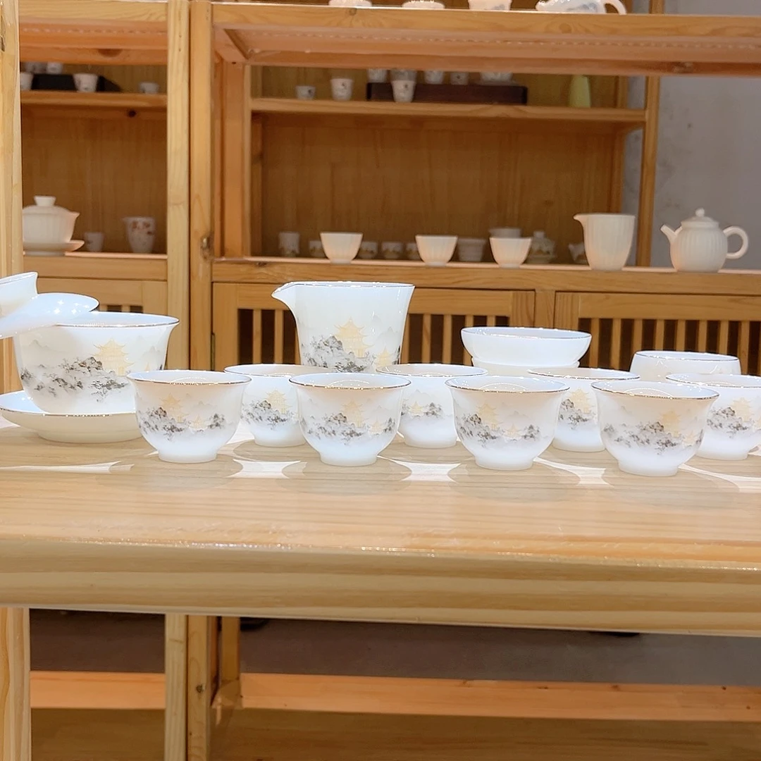 【御瓷斋】璞玉瓷套装