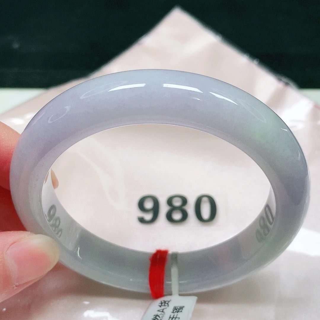 翡翠未镶嵌手镯45 号翡翠手镯 圈口60.5