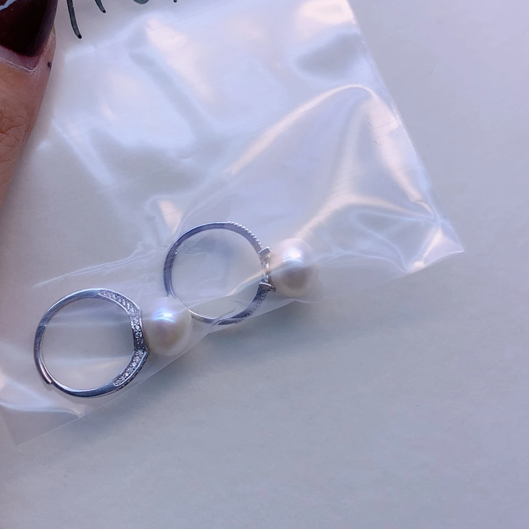 【闪购商品】戒指银S925镶嵌淡水珍珠清*&