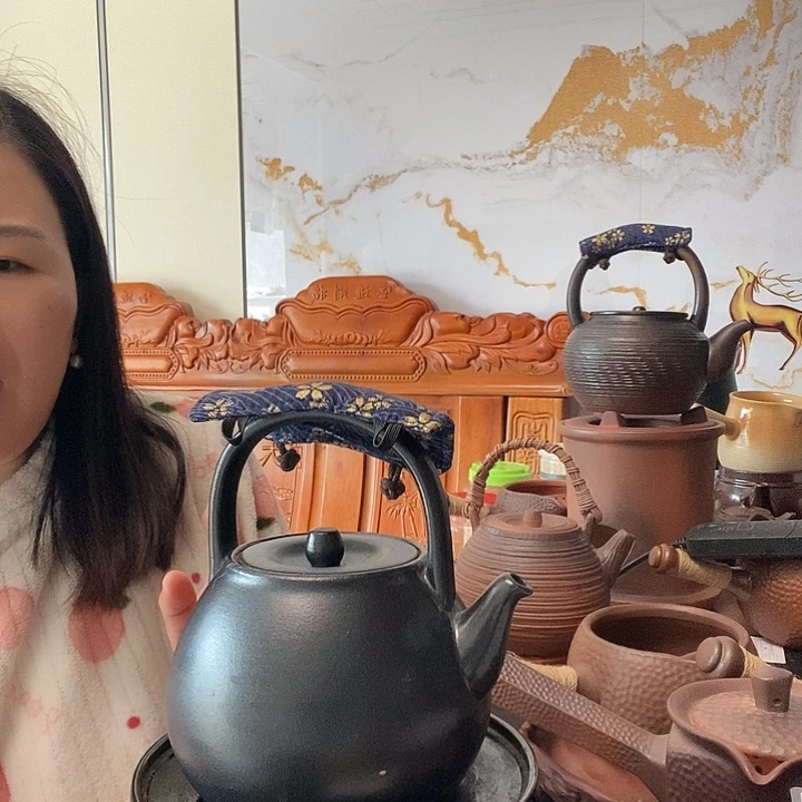 火山石煮茶壶0890586