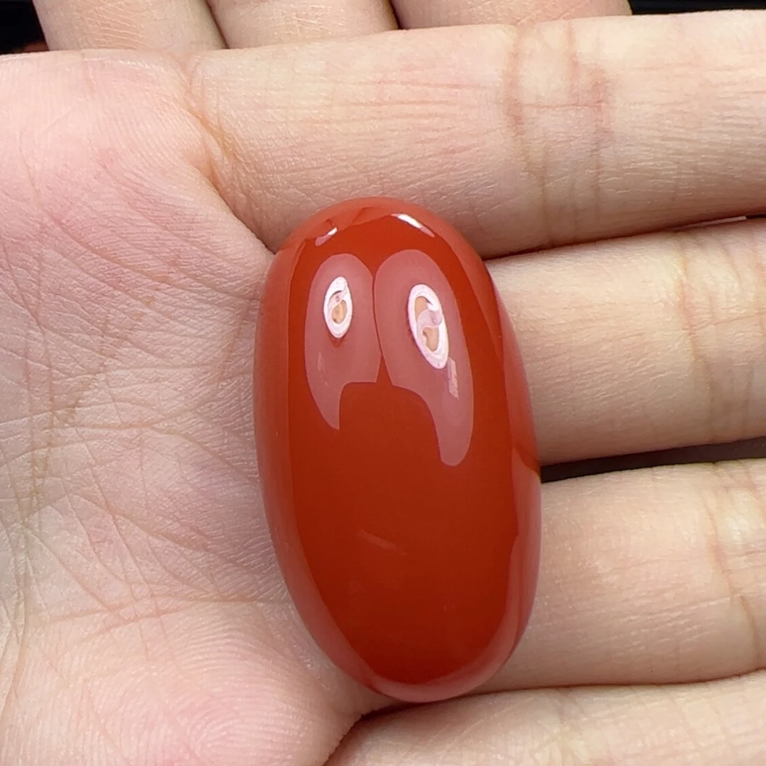 未镶嵌蛋面南红玛瑙