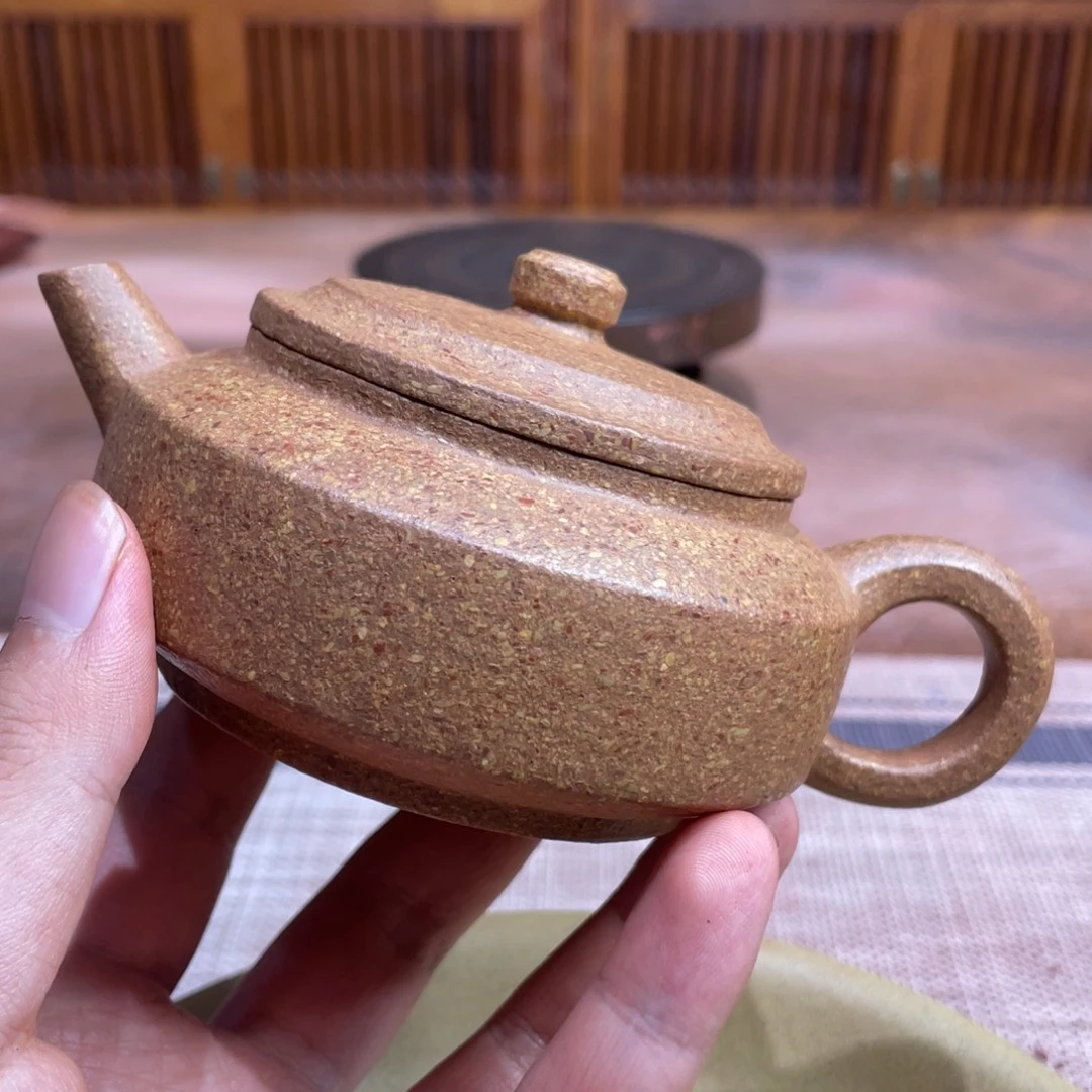 淡***。茶壶紫砂宜兴紫砂原矿紫砂壶