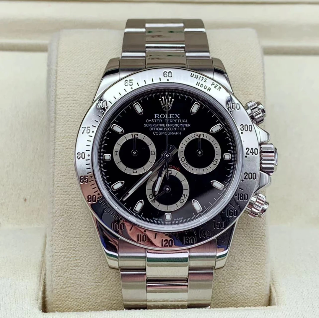 99新 Rolex/劳力士 116520黑盘40表经
