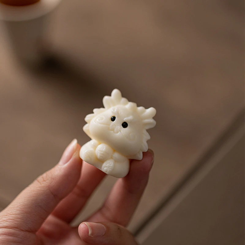 茶宠摆件精品可养迷你十二生肖动物茶盘茶台茶装饰花盆摆件生肖龙