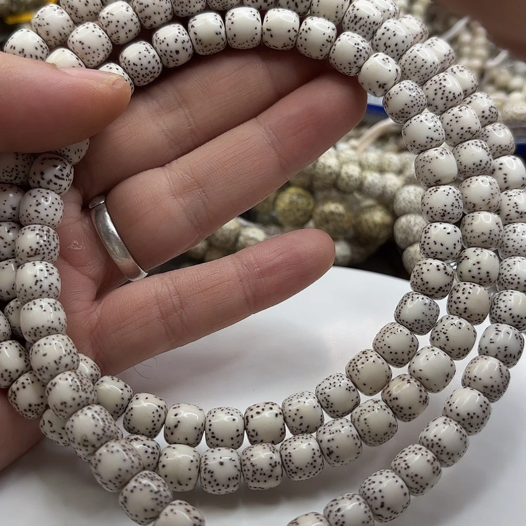 星月菩提吊坠98河豚大留白