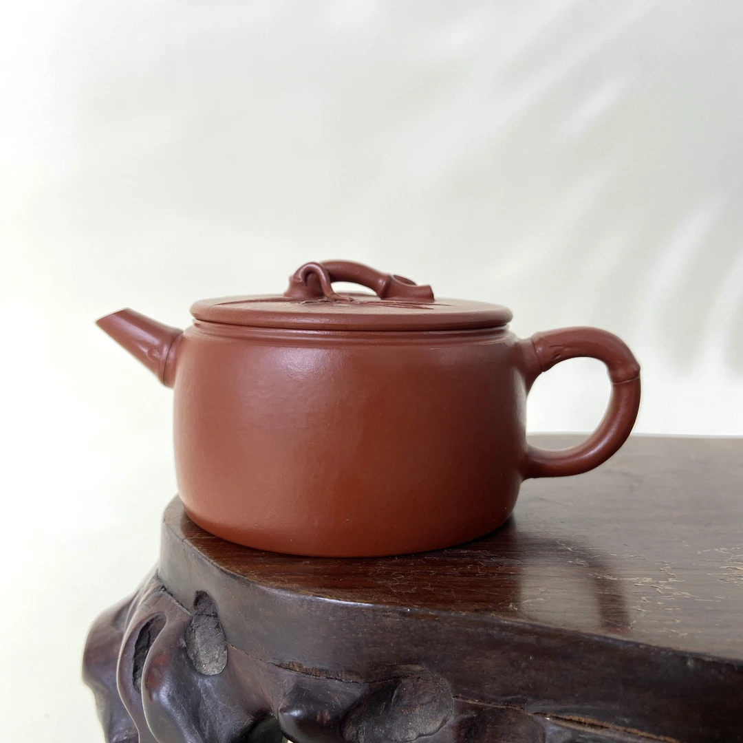 宜兴手工紫砂陶 （陈春芬）120cc茶壶GS4212-6