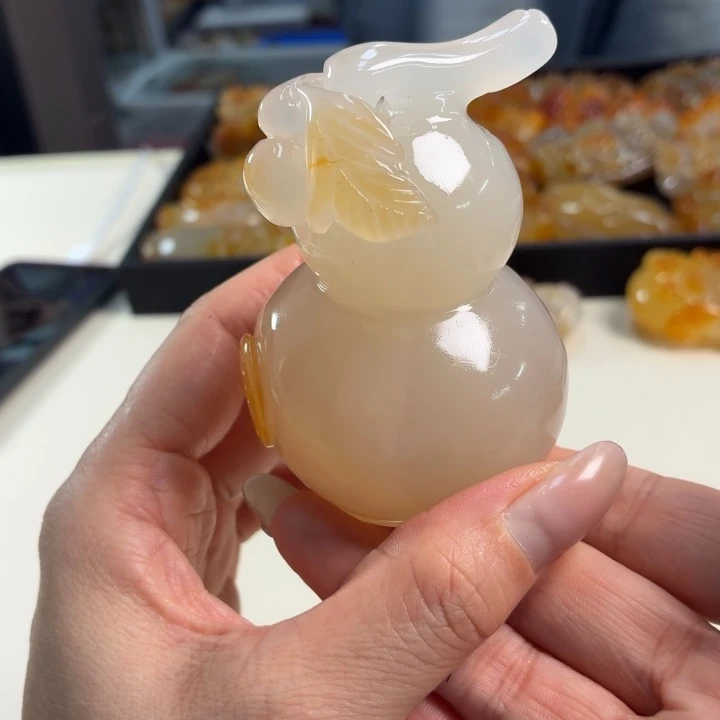 玛瑙/玉髓吊坠(不含链)未镶嵌