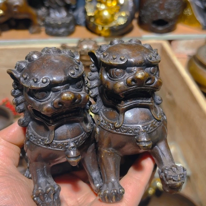 铜的。全清了。一件不留！不磨叽