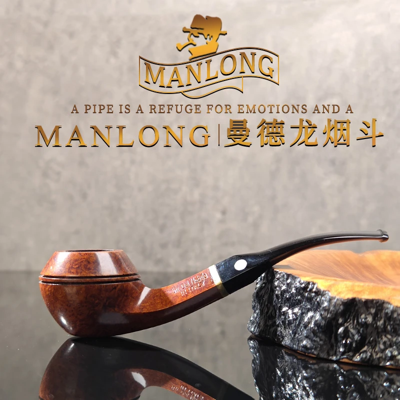 【桐圈牛头】意大利石楠木烟斗