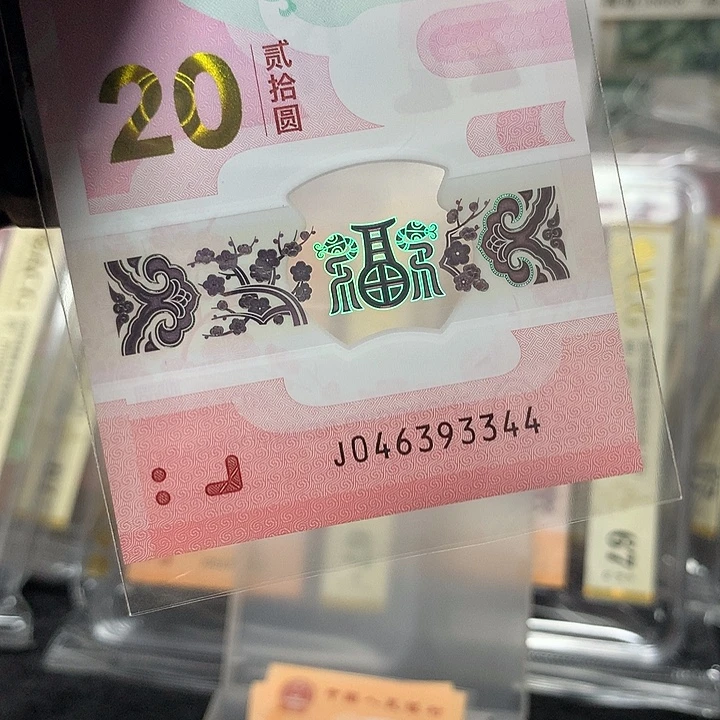 塑料蛇钞3344生生世世单张裸钞