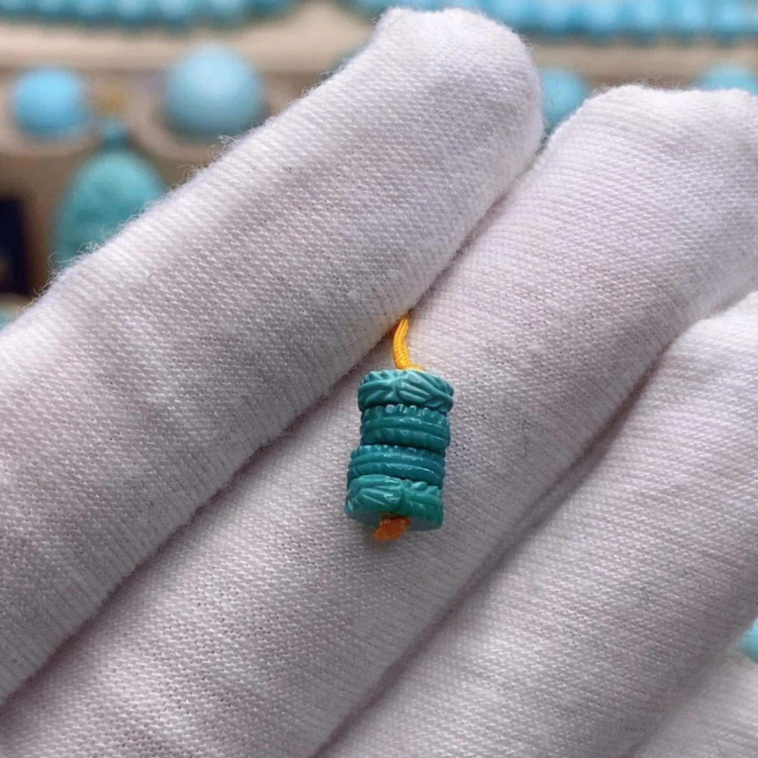 绿松石未镶嵌珠宝奇石6mm