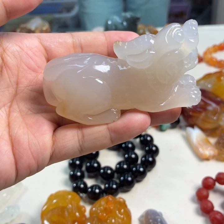 玛瑙/玉髓未镶嵌吊坠(不含链)