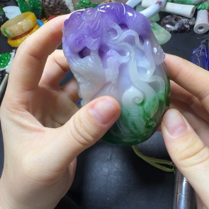 吊坠紫金钵盂菩提