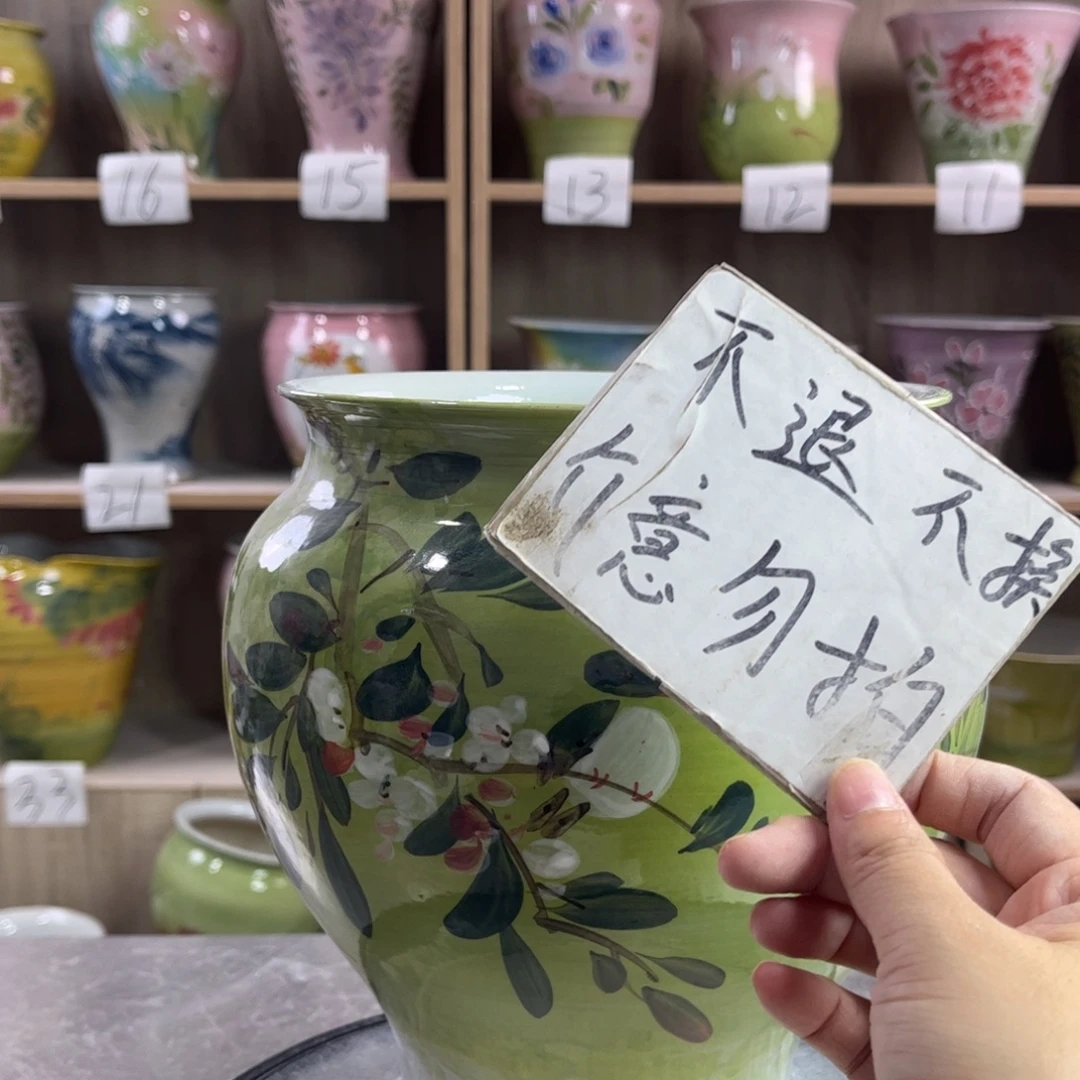 景德镇陶瓷花盆花盆