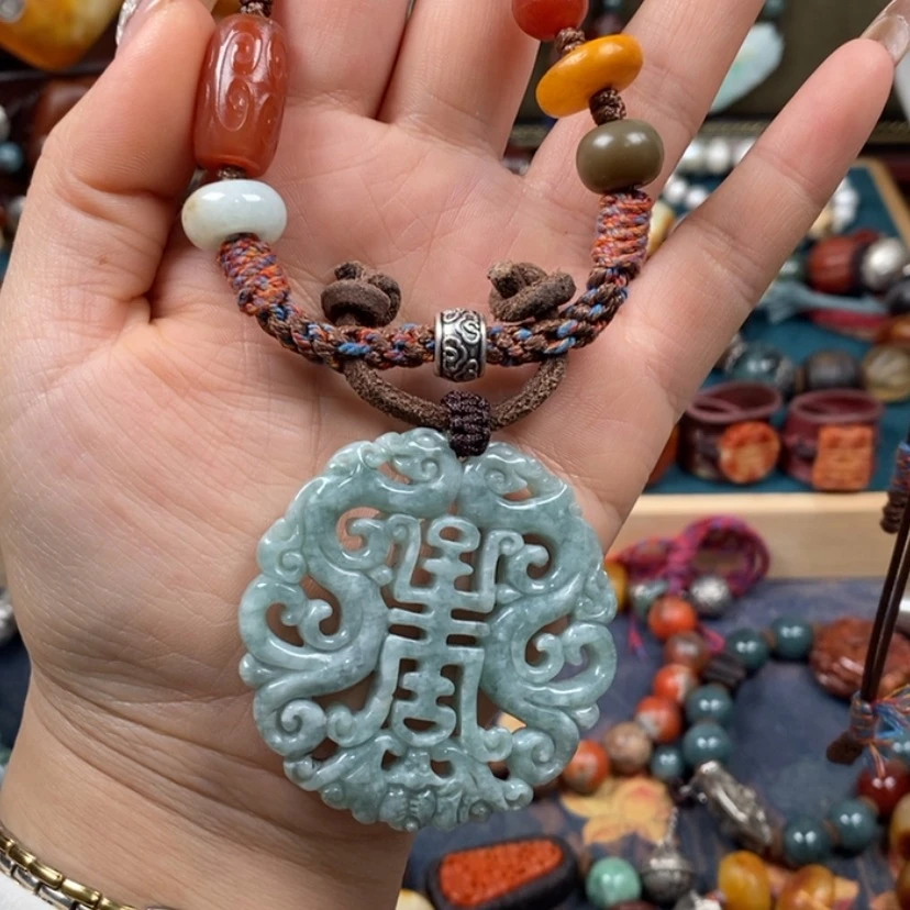 【闪购商品】翡翠颈饰未镶嵌项链