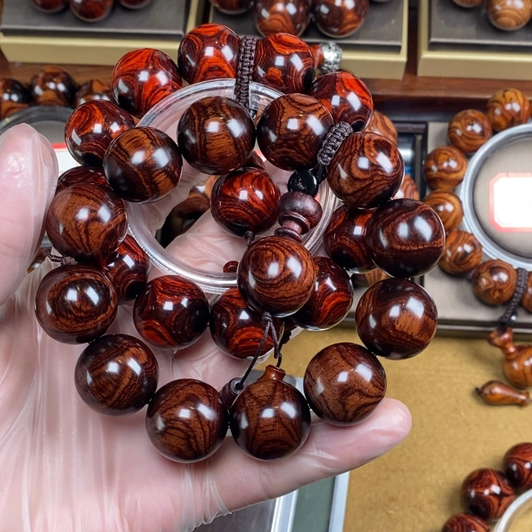 小***阮黄花梨/降香黄檀纯手工定制文玩手串