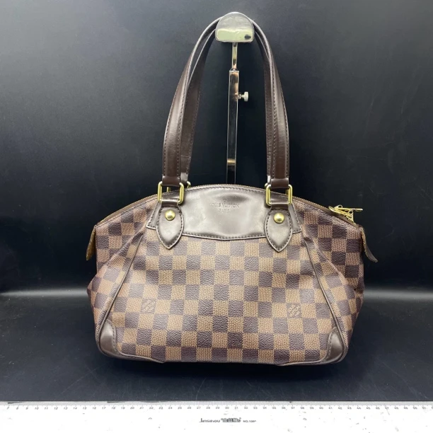 95新 LouisVuitton/路易威登 棋盘格单肩手提/13888