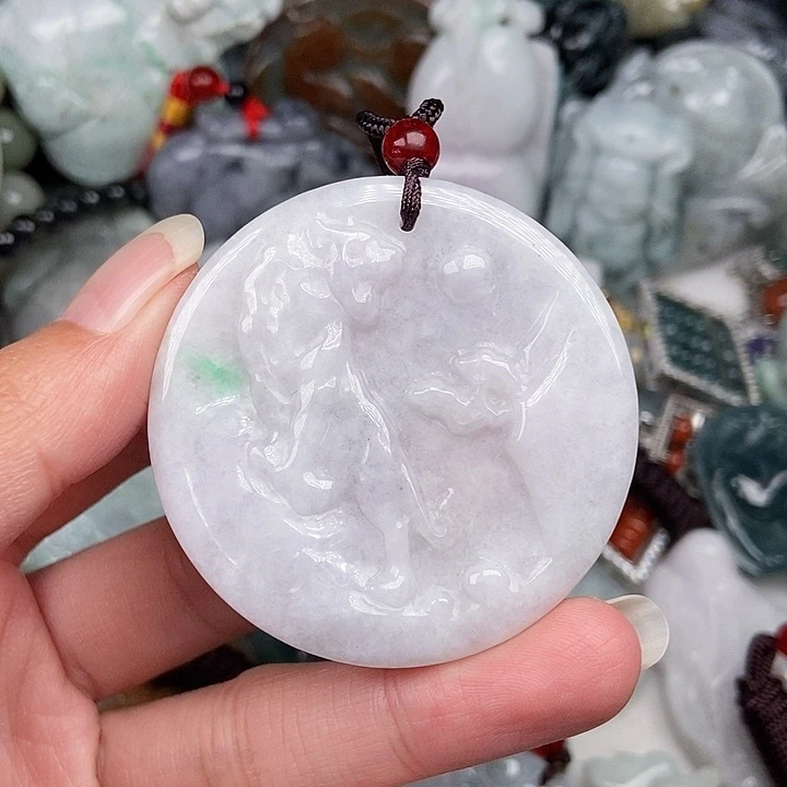 颈饰未镶嵌翡翠翡翠