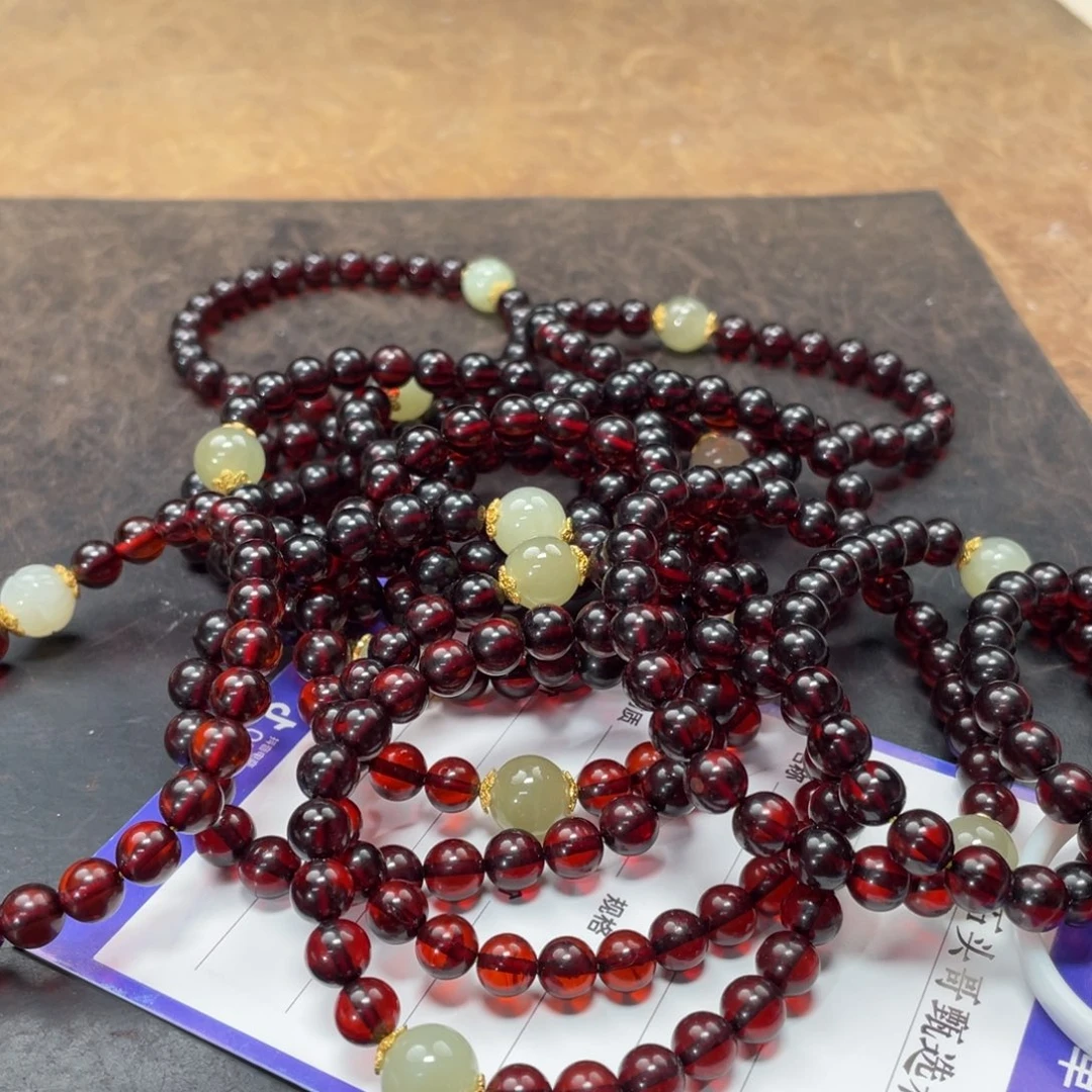 未镶嵌琥珀手链多样性发货拍一发一