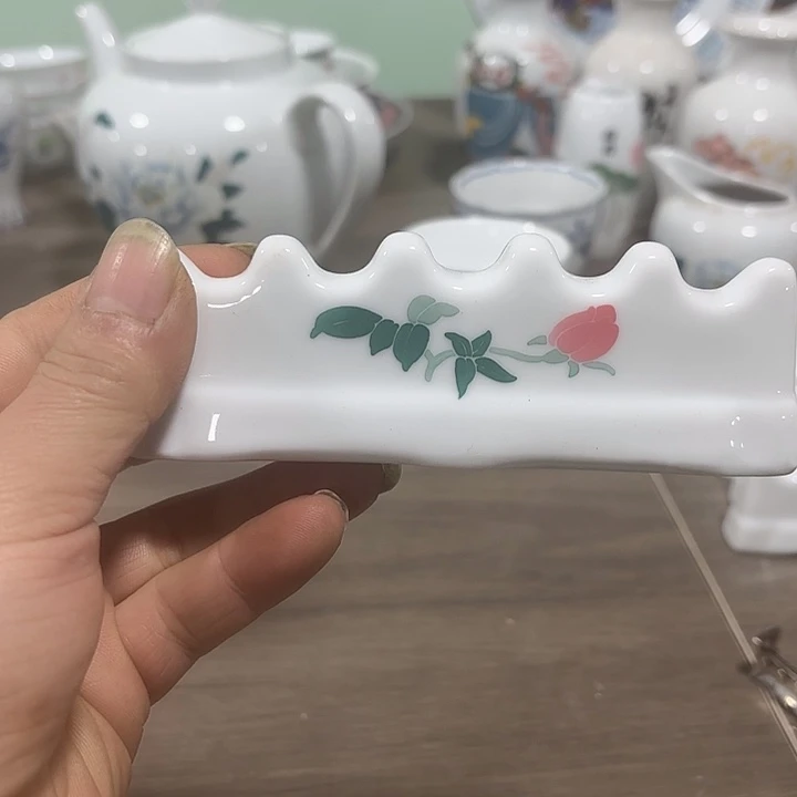 陶毛笔价毛笔价12公分直径手绘