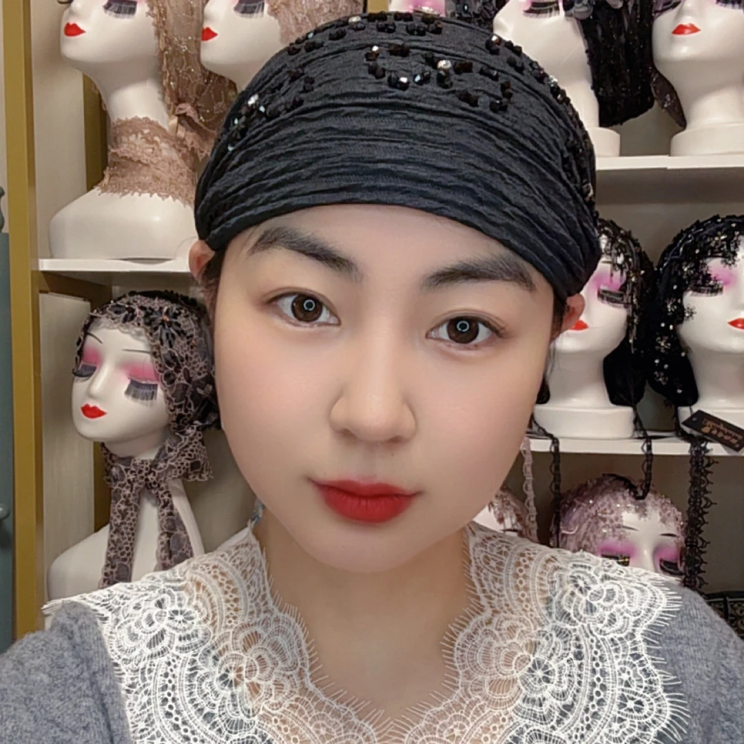 妈妈帽柔软舒适百搭包头帽