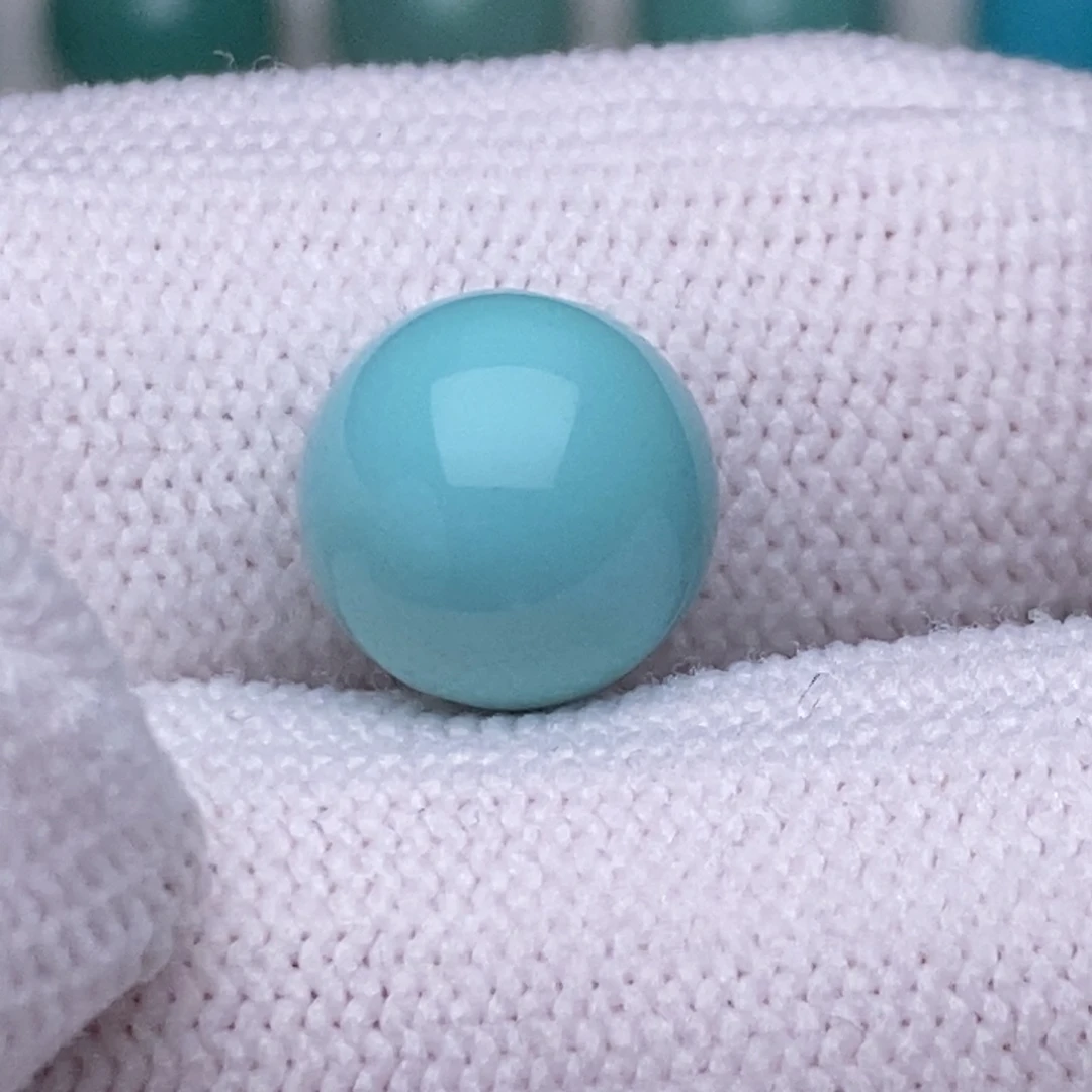 绿松石未镶嵌绿松石10.4mm