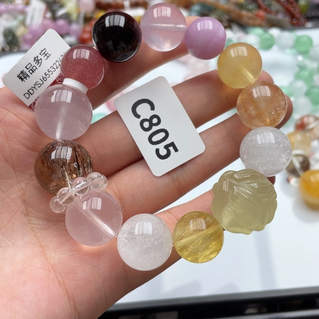 未镶嵌手链水晶手串