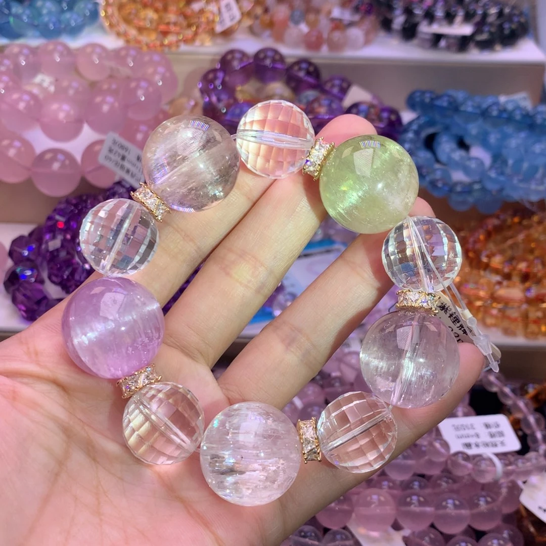 未镶嵌锂辉石手链