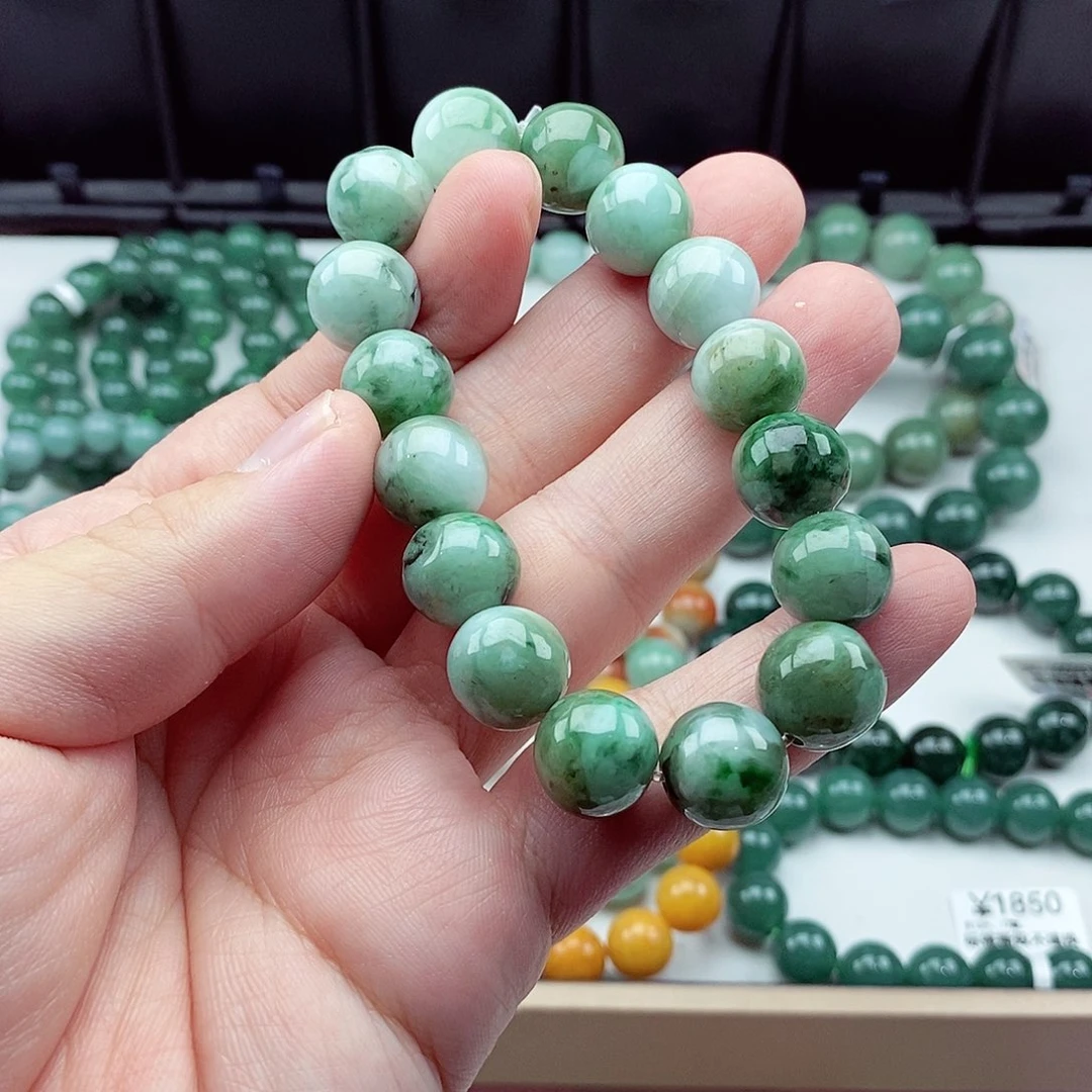 翡翠未镶嵌毛衣链