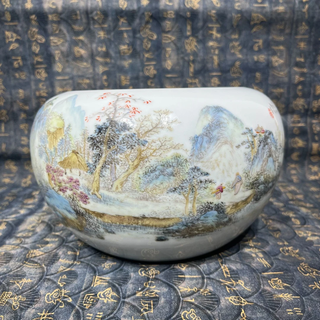 浅绛彩水洗TS-0037