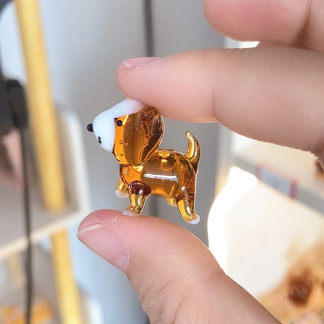 琉璃手工艺品柯基