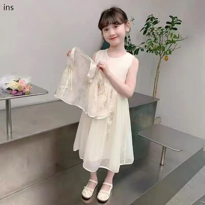 8D0002中式连衣裙件套