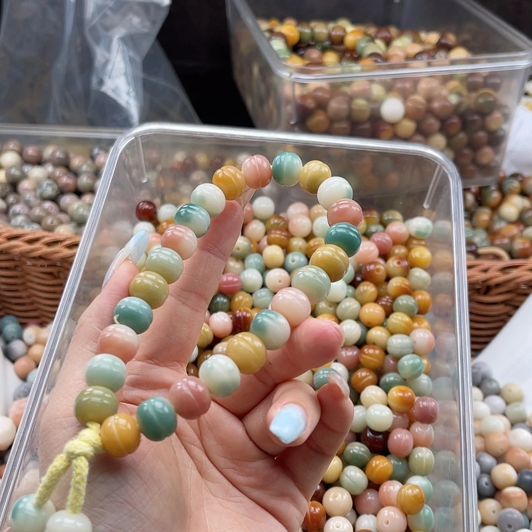 白玉菩提吊坠c12mm/50+5颗