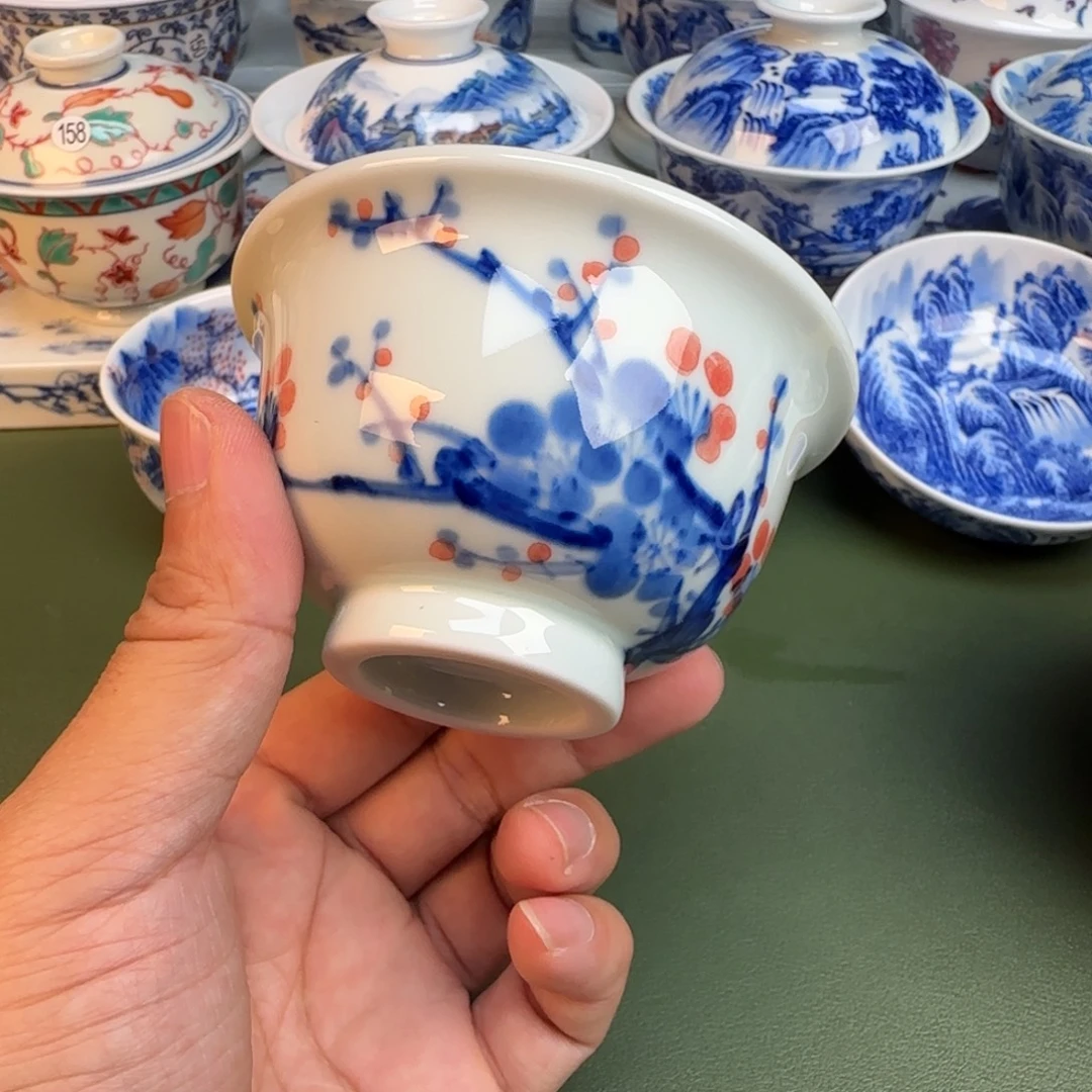 纯手工纯手绘茶具256