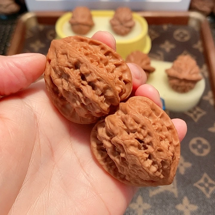 核桃手串/手链37尺寸梨木台