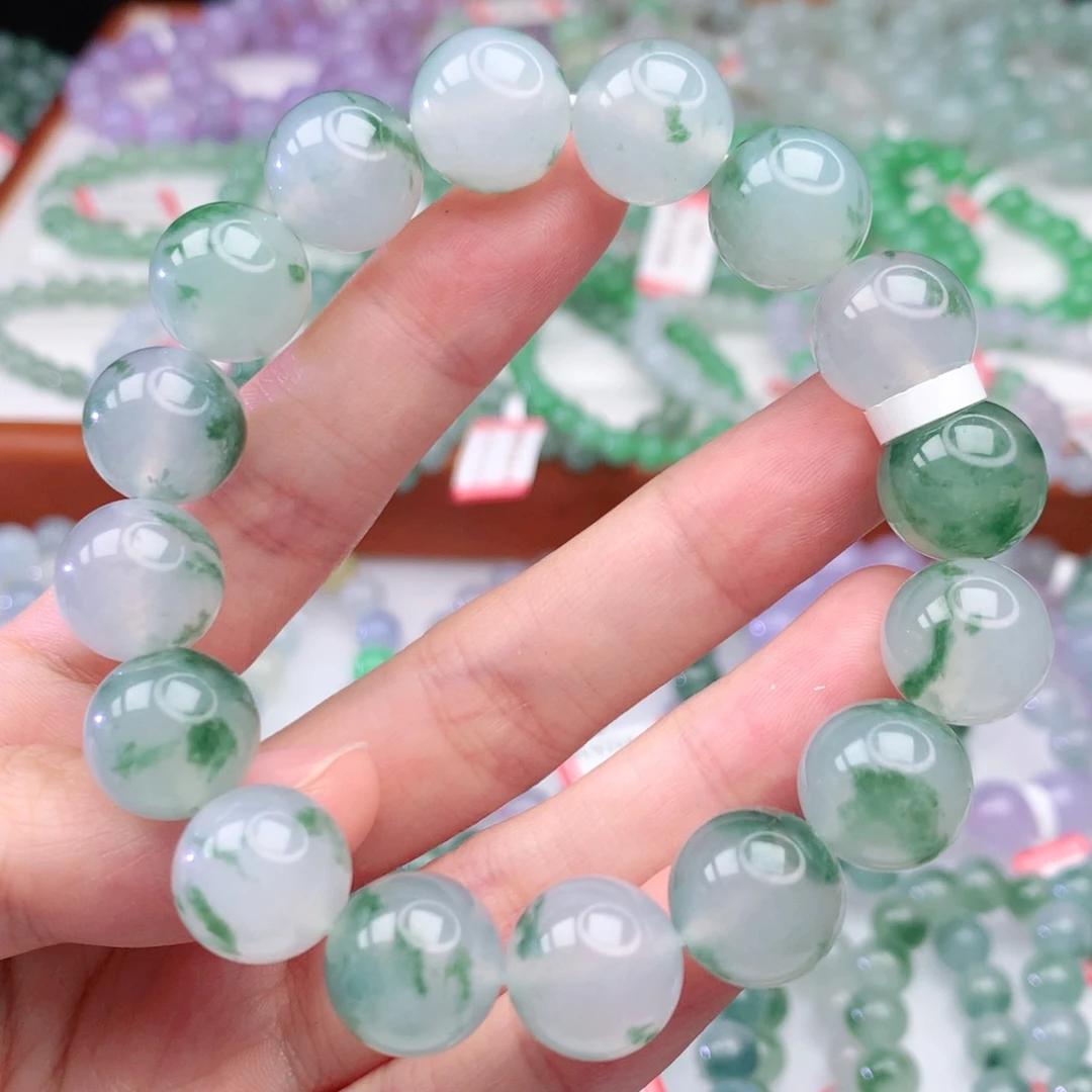 翡翠手链未镶嵌翡翠13mm