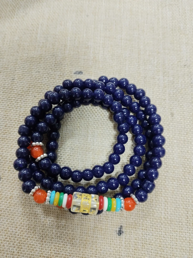 H7号卡6多圈手链112颗定制木料