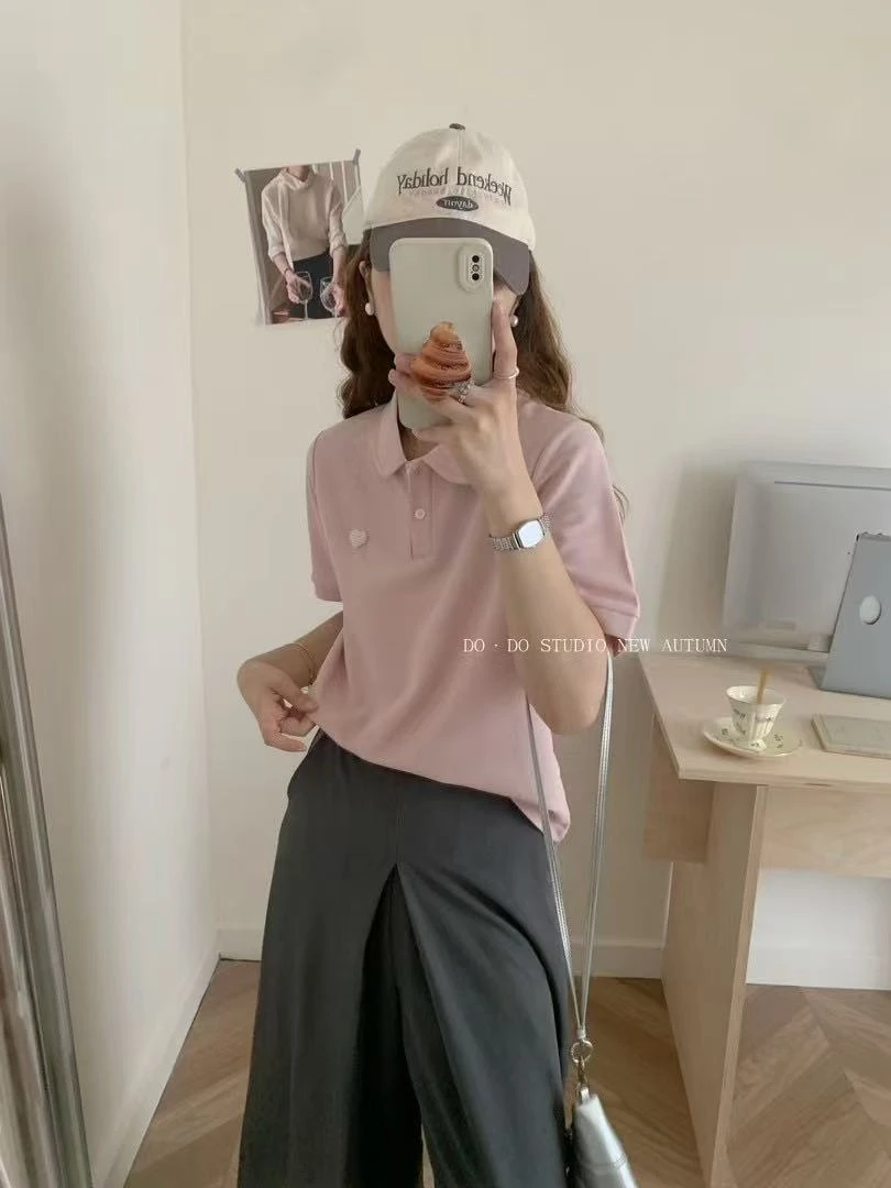 5.15【Q301-Q400】初夏新款短袖 T恤 Polo 显瘦时尚休闲百搭